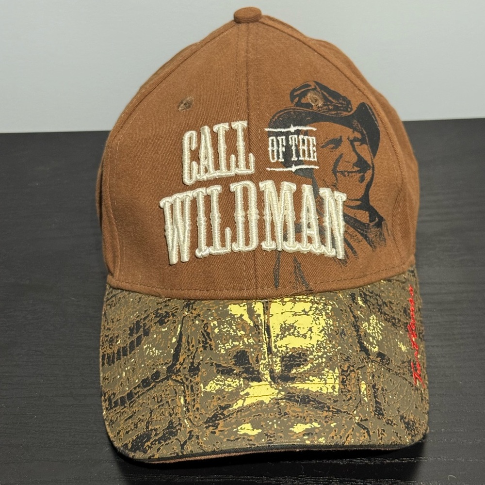 Call of the Wildman Brown and Camo Hat